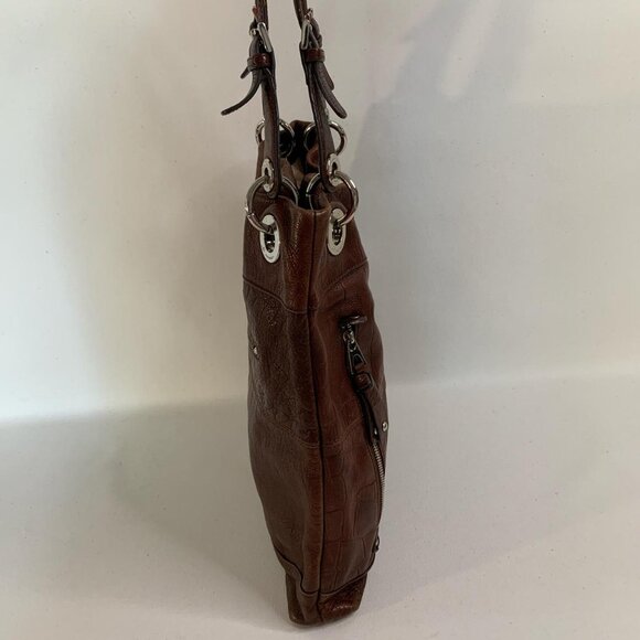 Timeless **B. Makowsky** brown leather - Picture 3 of 8